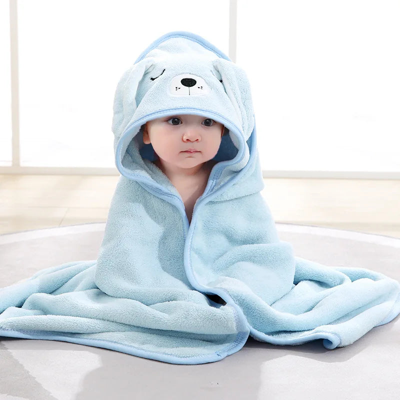 Children's bathrobe, baby bath towel