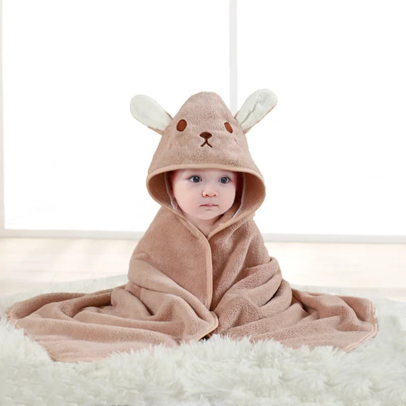 Children's bathrobe, baby bath towel